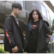 [Mã FADIRECT20 giảm 20K đơn từ 150K] Áo khoác dù unisex Jacket Fire Track local brand ONTOP